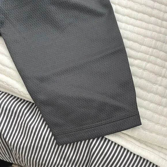 REI Men's Charcoal long John’s with Blue Trim - Picture 4 of 4